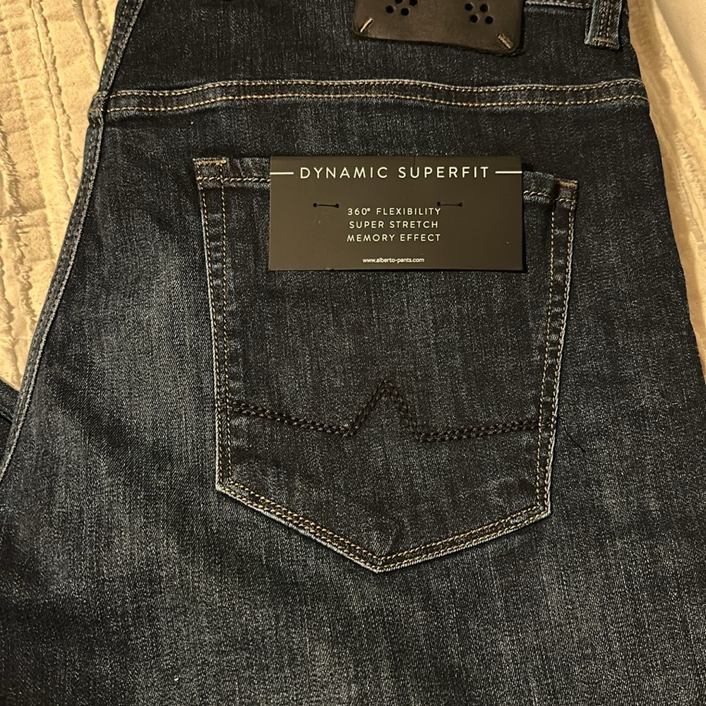 NWT Alberto Dark Jeans - Picture 3 of 8